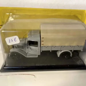 Citroën type 23 gris et bâche sable de 1946 camion la Poste - PTT
