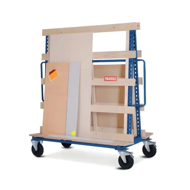 Chariot mobile Chariot porte-panneaux deux fois face - 81 x 168,8 x 178,5cm
