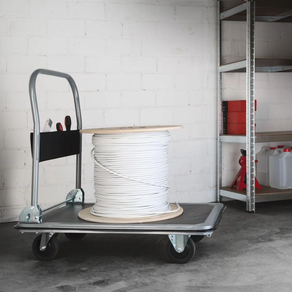 Chariot noir 300 kg outils outillage atelier 0208019 Couleur Blanc