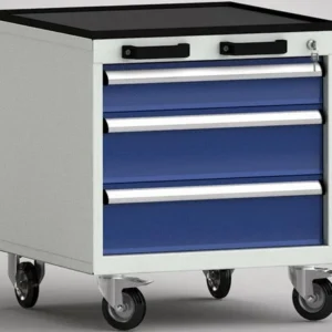 Chariot à outils standard KLW - 572 x 655 x 650 mm L x P x H avec rebord sur 4 côtés FEA0500-03ESV-001 choisir à bas prix...