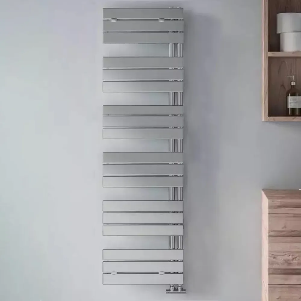 Radiateur hydraulique modèle Alba de Lazzarini 1730x500 - Acier chromé