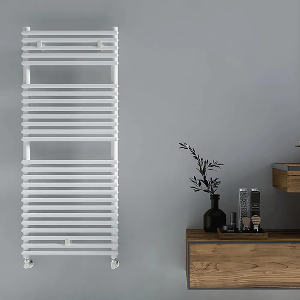 Support d'écran Radiateur hydraulique modèle Catane de Lazzarini 1190x600 - Blanc