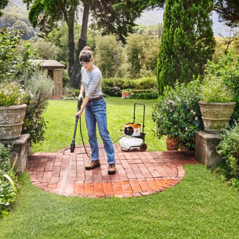 Support d'écran STIHL Chariot de transport avec réservoir pour REA 60 et 100