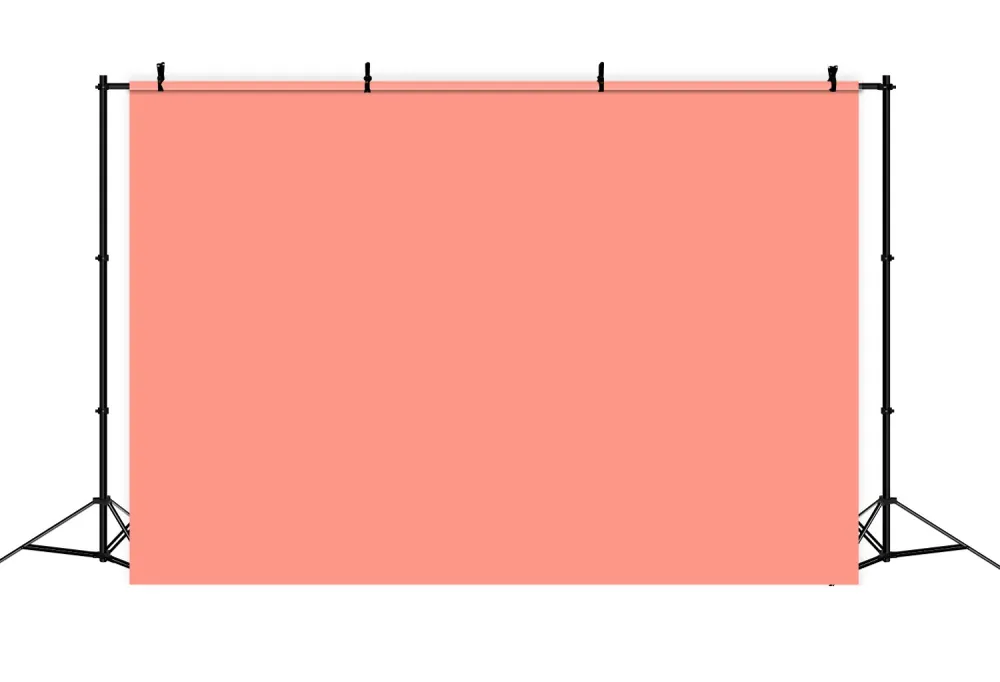 Toile de fond Couleur Unie Harmonie Corail Moelleux CSH57-311