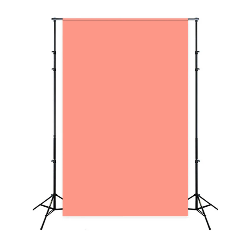 Toile de fond Couleur Unie Harmonie Corail Moelleux CSH57-311
