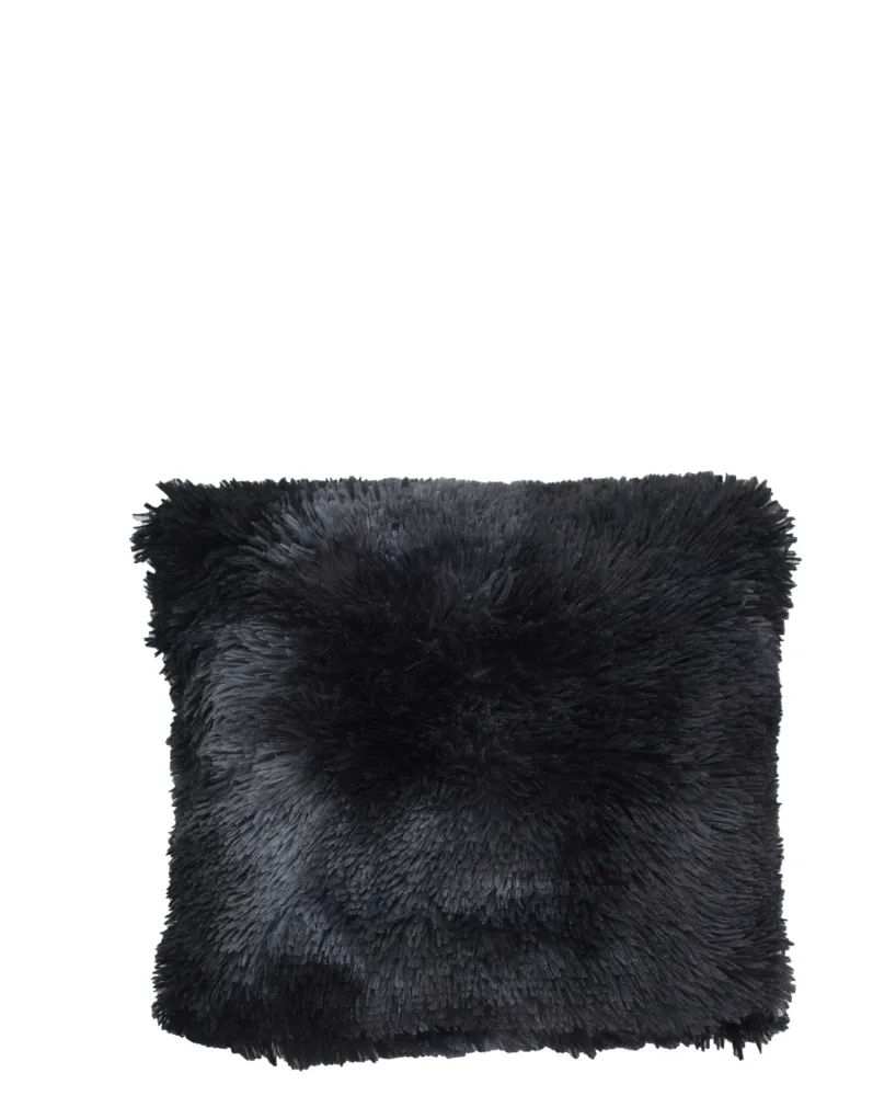 Urban Decor Scatter Faux 45cm Cushion - Noir jais