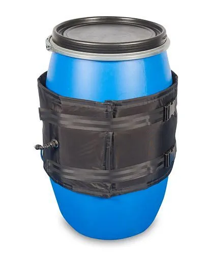 Chemise chauffante DENIOS pour fûts de 120 litres IP 56 1400 - 1650 mm 400 watts 280-734 commander à bas prix