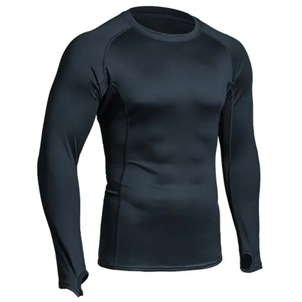 Chemise manches longues A10 THERMO PERFORMER 0°C/-10°C, bleu marine
