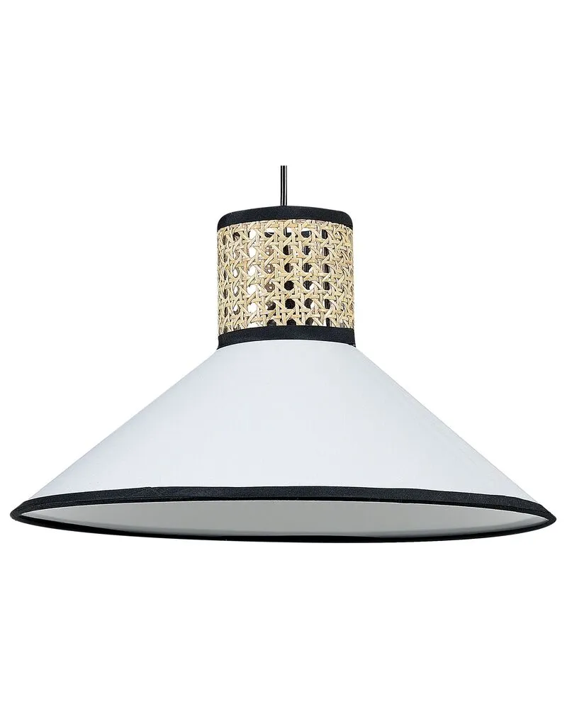 Luminaire à pince Hanglamp wit/ naturel MANTUA