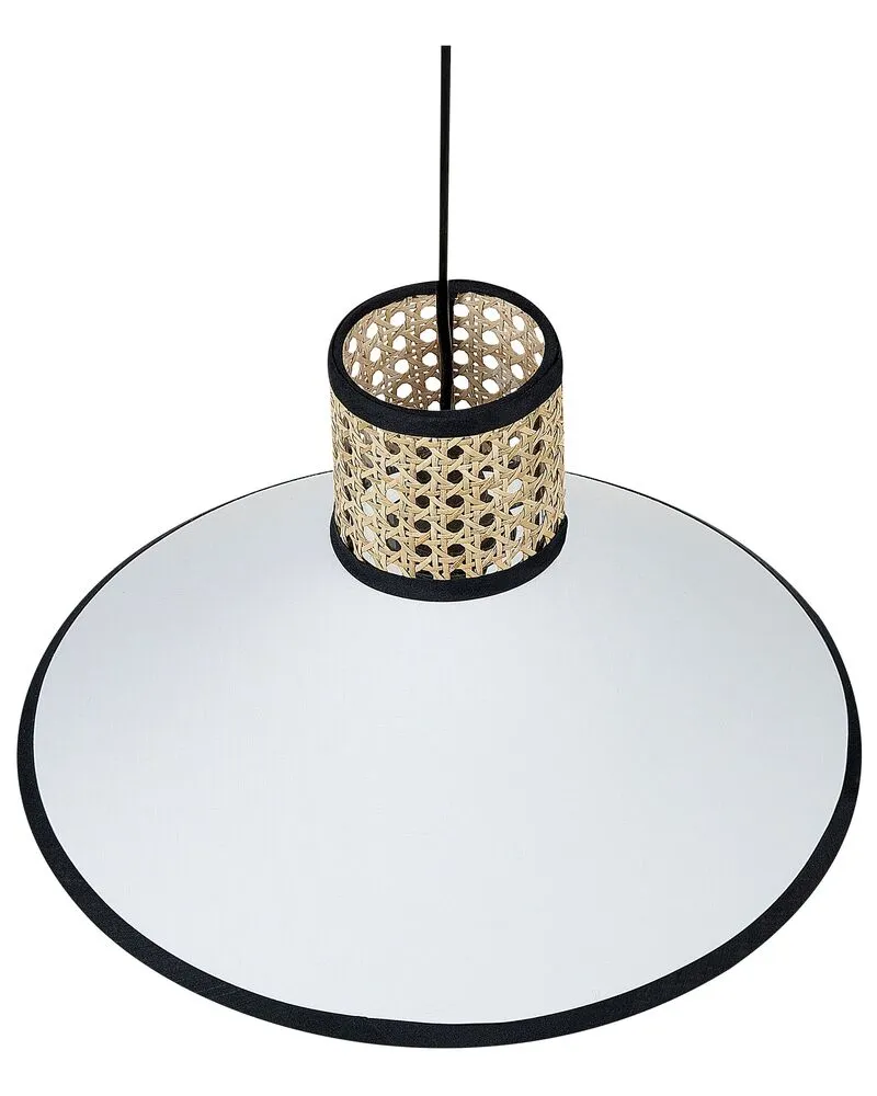 Luminaire à pince Hanglamp wit/ naturel MANTUA