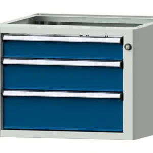 Armoire de base pour établis ANKE exemple 1208 V 570 x 615 x 420 mm RAL 7035/5010 402.008 se procurer à bas prix