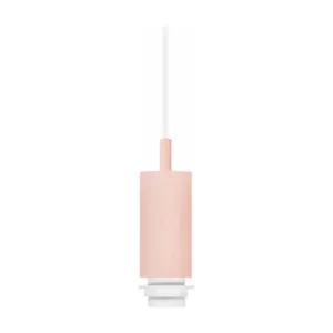 Monture cylindre bois, rose 80 cm. Couleur assortie au bureau