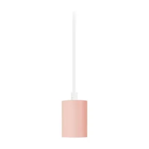 Organisateur de tiroir Monture cylindre métal, rose 80 cm.