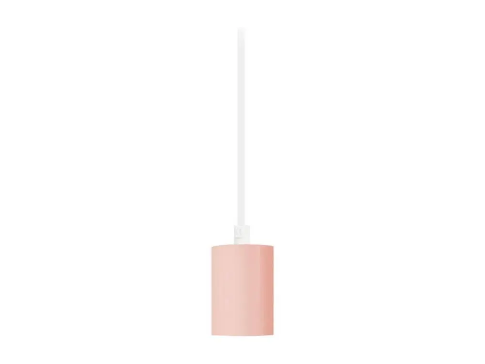 Organisateur de tiroir Monture cylindre métal, rose 80 cm.