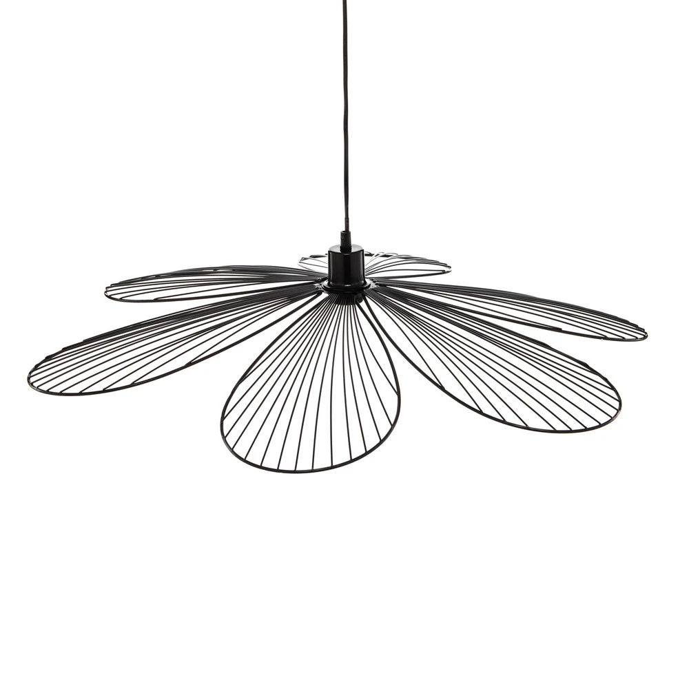 Suspension Nera Fiore en forme de fleur en métal avec Compartiments Multiples