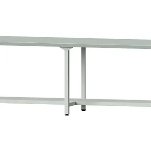 Bancs de travail ANKE table de travail exemple 191 2800 x 800 x 840 mm RAL 7035 ZBP 40 mm 401.460 prendre à bas prix