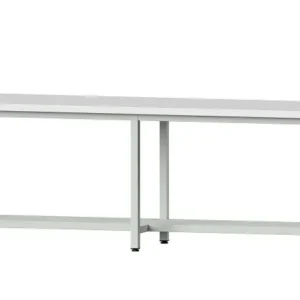 Bancs de travail ANKE table de travail exemple 91 2800 x 700 x 840 mm RAL 7035 KSP 40 mm 400.452 obtenir à bas prix