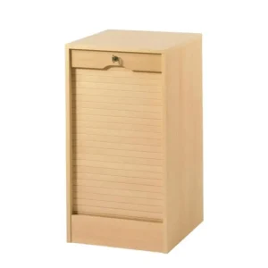 Classeur à Rideau Hauteur 76 Largeur 41 cm - Coloris: Hêtre