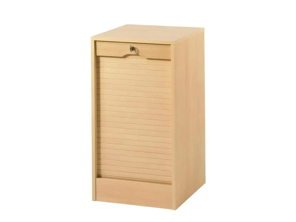 Classeur à Rideau Hauteur 76 Largeur 41 cm - Coloris: Hêtre