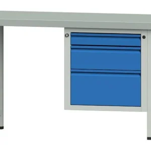 Établis ANKE Établi combiné exemple 710 E 1500 x 700 x 850 mm RAL 7035/5012 ZBP 50 mm 510.531 acquérir à bas prix