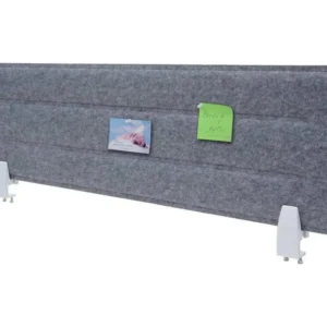 Accessoire Modulable Premium Cloison de bureau MCW-G76, 100x30cm gris