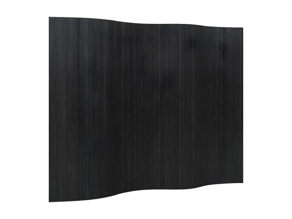 Cloison de séparation noir 165x250 bambou