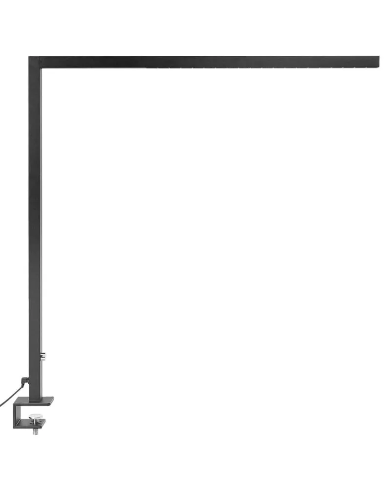 Métallique LED Clamp-On Desk Lamp Black VOLANS