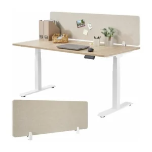 Professionnel Haute Qualité Cloison de bureau disponible en 2 tailles avec noyau en PET absorbant le bruit