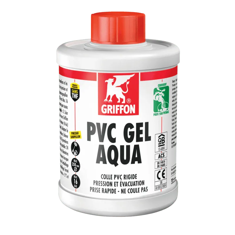 Colle VINYLE GEL AQUA - bidon 1l - GRIFFON 6140216