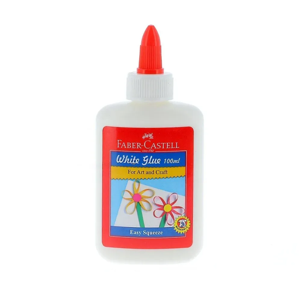Faber-Castell, colle blanche 100 ml – Qualité & Prix chez Alpha55 – L’alliance parfaite entre style et utilité