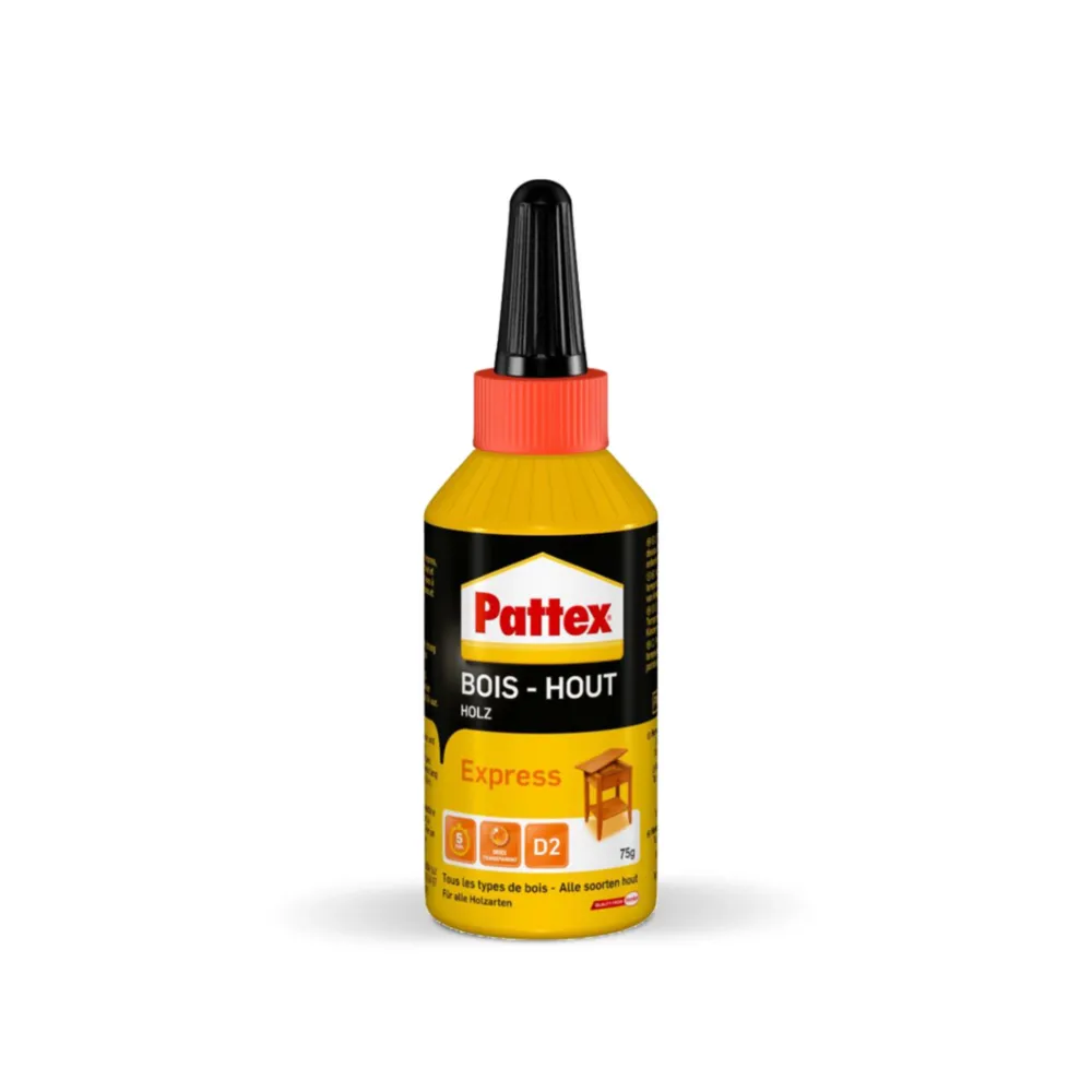 PATTEX COLLES BOIS EXPRESS (75GR,250GR,750GR)