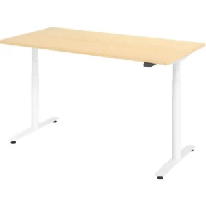 Accessoire Modulable Premium Hammerbacher bureau assis-debout électrique 160x80cm érable/blanc VXDLR16/3/W se procurer à b...