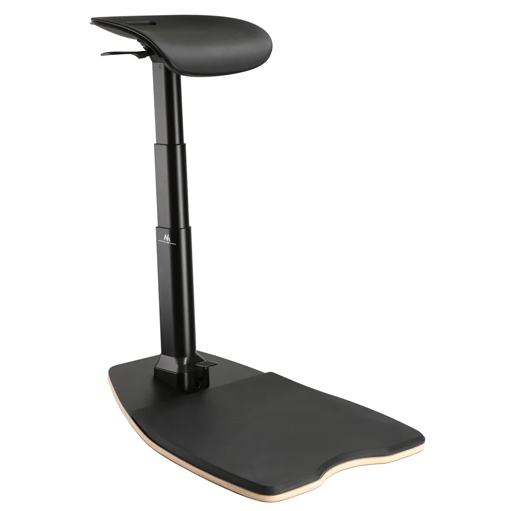 Chaise de bureau assis-debout ergonomique Maclean MC-872 pour poste de travail réglable