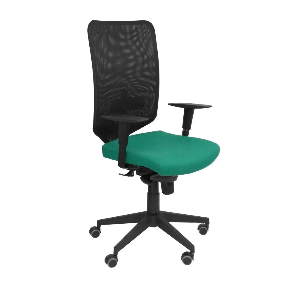 Chaise de Bureau Ossa P&C BALI456 Vert pour poste de travail réglable