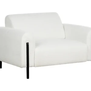 Fauteuil Blanc ASKIM avec système de clipsage