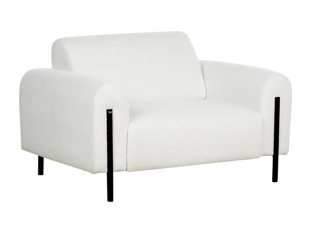 Fauteuil Blanc ASKIM avec système de clipsage