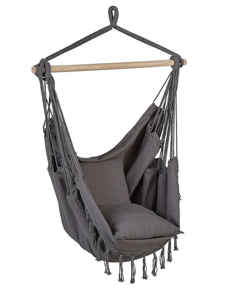 Fauteuil suspendu BONEA Coton Gris | Facile à installer |