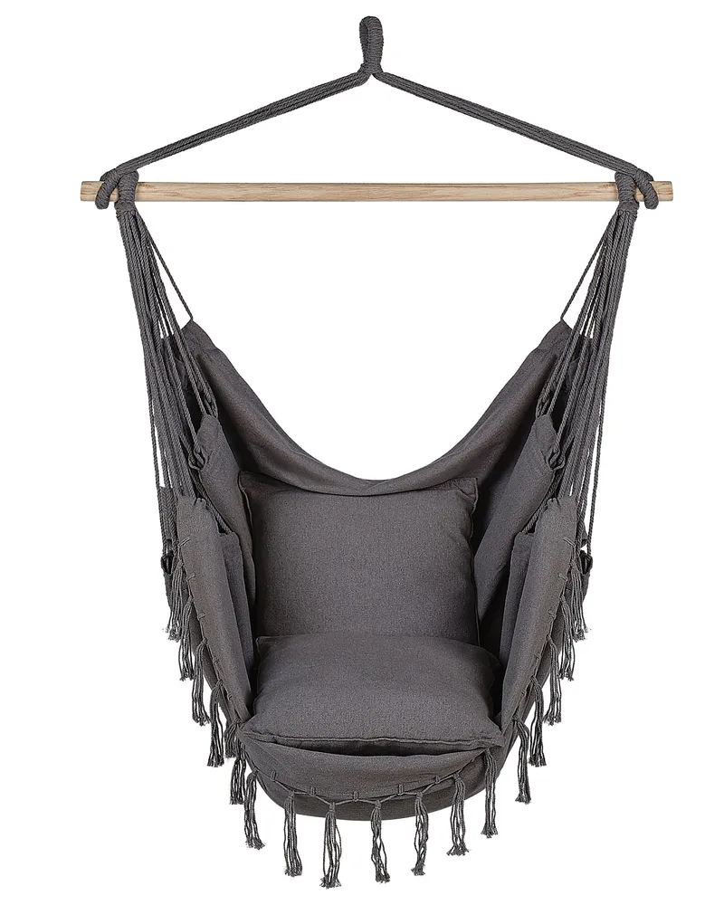 Fauteuil suspendu BONEA Coton Gris | Facile à installer |