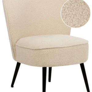 Organisateur de câbles Fauteuil VOSS Bouclé Lichtbeige