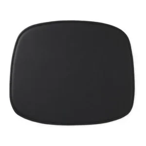 Professionnel Haute Qualité Coussin d'assise en cuir noir Form Normann Copenhagen - 46cm