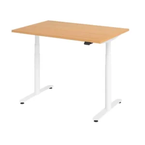 Support réglable pour Hammerbacher bureau assis-debout électrique 120x80cm hêtre/blanc VXDLR12/6/W prendre à bas prix