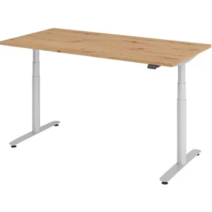 Support réglable pour Hammerbacher bureau assis-debout électrique 160x80cm chêne noueux/argent VXDLR16/R/S prendre à bas prix