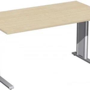 bureau geramöbel réglable en hauteur couvre-pieds C en option 1400x800x680-820 érable/argent N-647145-AS prendre à bas prix