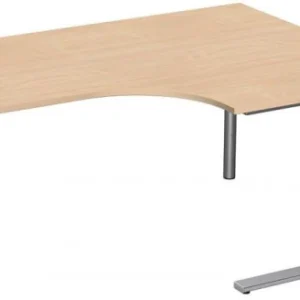 Jaque de protection extensible Bureau PC geramöbel droit réglable en hauteur couvre-pied en C en option 1600x1200x680-820...