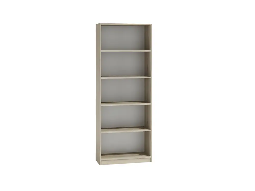 Qualité École FLORENCE | Bibliothèque contemporaine 5 niches salon/bureau/chambre 30x60x182 | Meuble de rangement multifon...