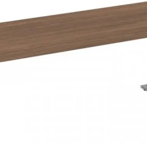 bureau geramöbel réglable en hauteur couvre-pieds C en option 1800x800x680-820 noyer/argent N-647146-NS acquérir à bas pri...