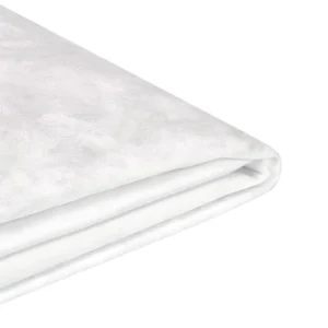 Revêtement en tissu gris évident 160 x 200 cm pour les lits FITOU