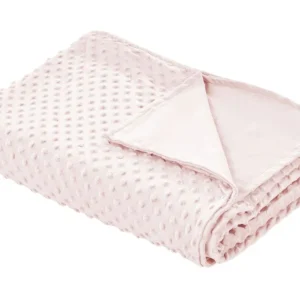 Weighted Blanket Cover 100 x 150 cm Rose vif CALLISTO