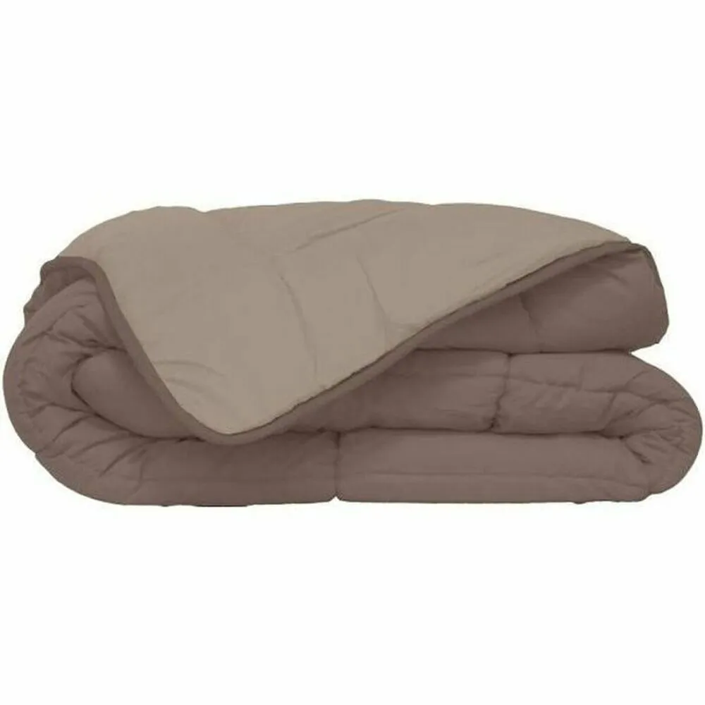 Edredon Poyet Motte Naturel Marron 200 g/m² (240 x 260 cm)