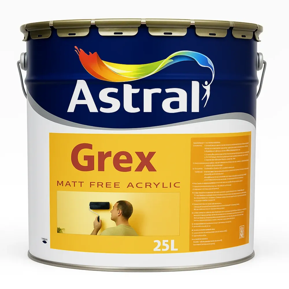 Stylo roller à encre gel Peinture Astral Grex blanc - 25 KGS